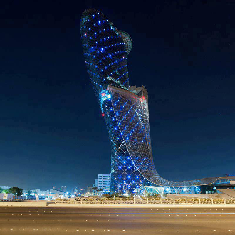 Torre Inclinada Capital Gate De Abu Dhabi As Veo La Noticia