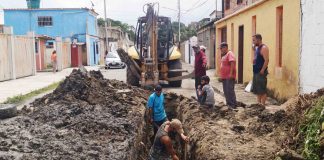 Sustituyeron tubería de aguas negras