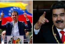 Maduro y Guaido felicitan a Biden